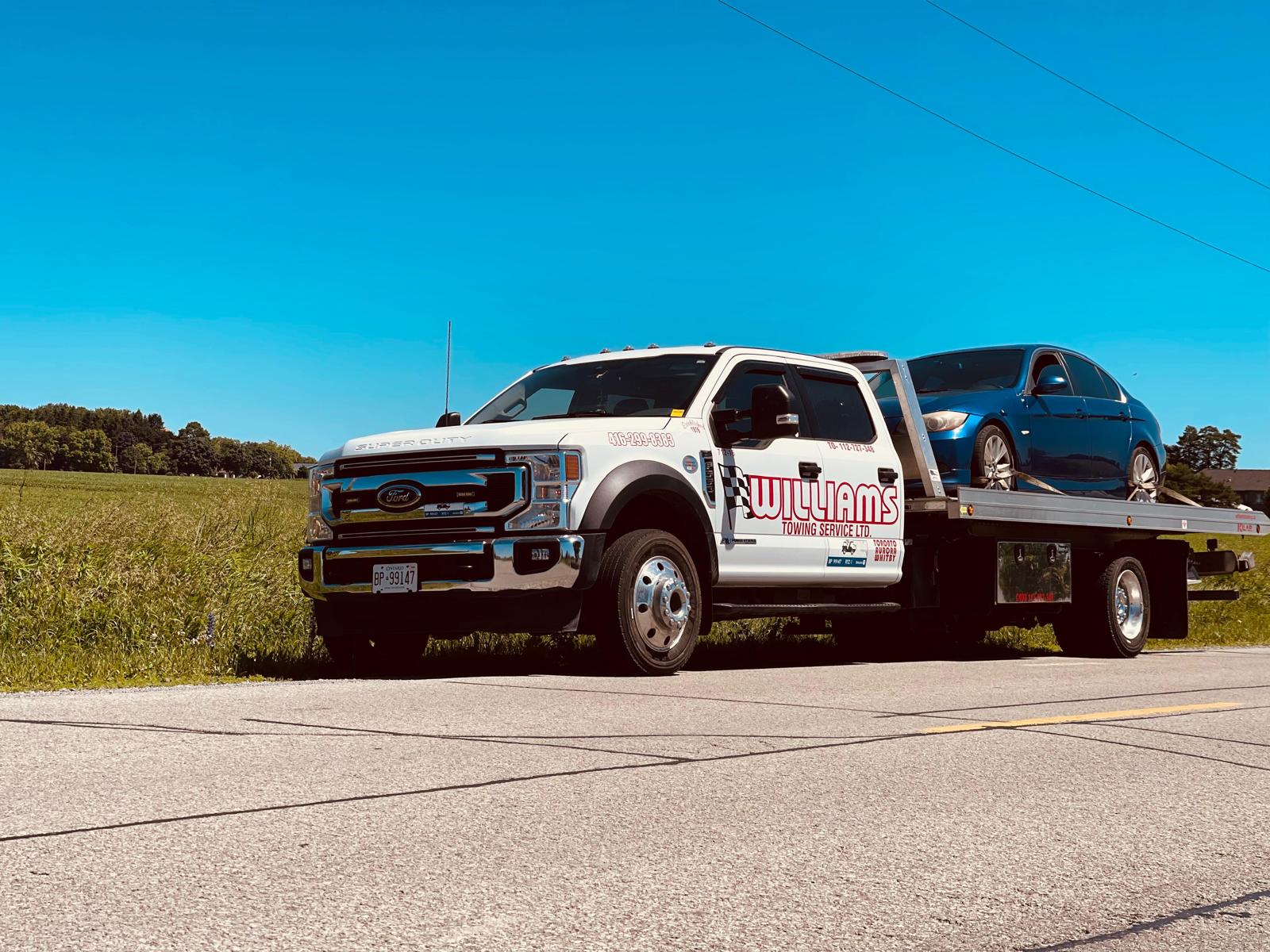Flatbed towing in north york | williams towing services