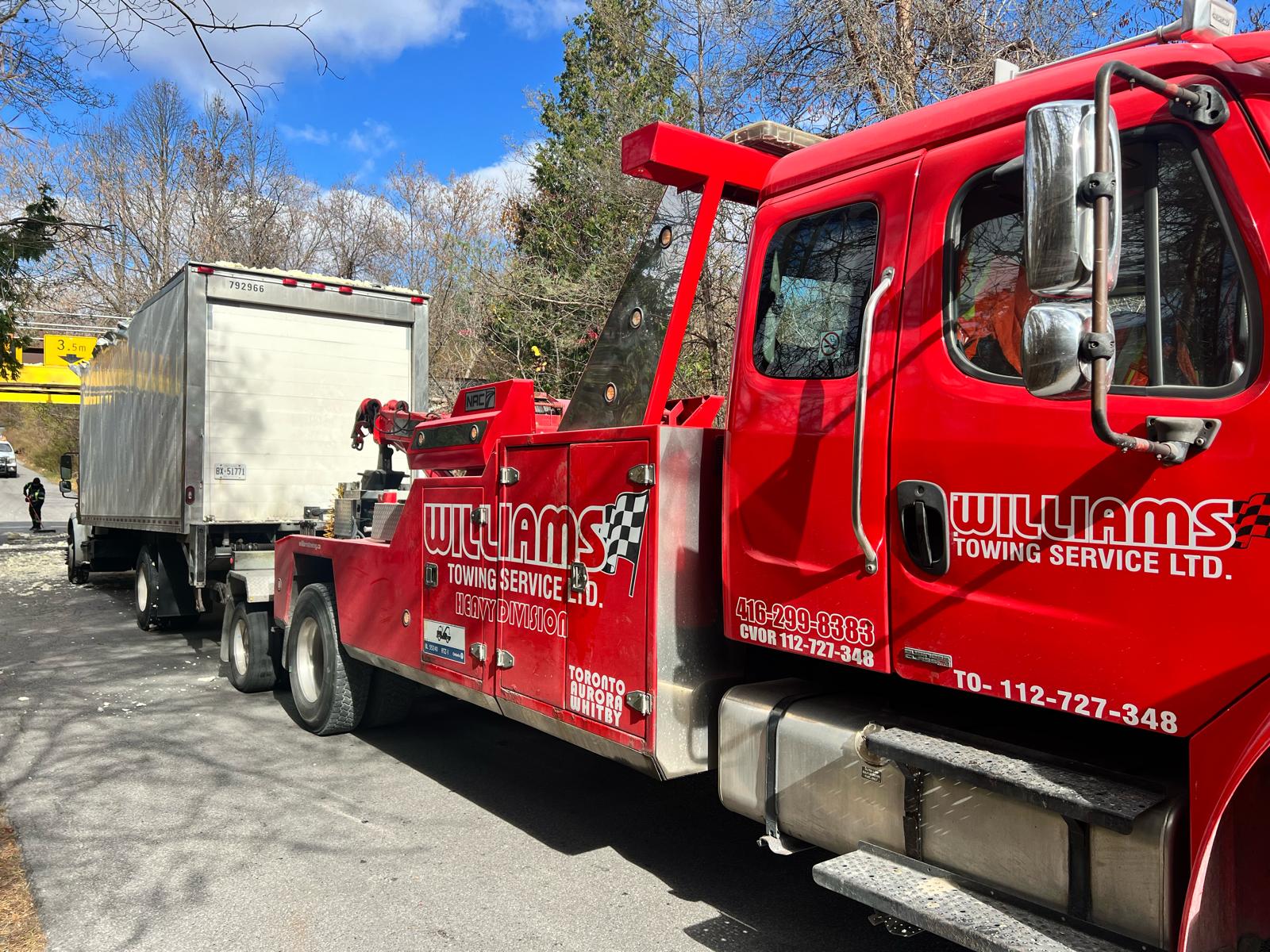 Williams Towing - Expert Heavy Duty Breakdown Services in Toronto.