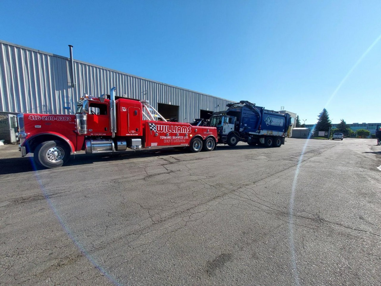 Heavy Duty Tow Truck Services for Commercial Fleets